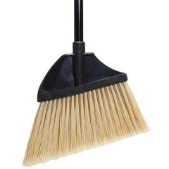 ANGLE BROOM + BLACK HANDLE 13"" 4/CS