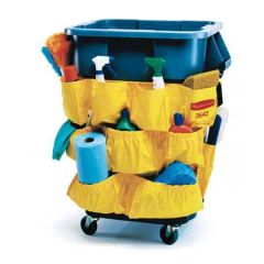 BRUTE CADDY BAG YELLOW (32,44 GALLON BRUTE) 6/CS