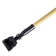 SNAP ON DUST MOP HANDLE HARDWOOD 60"" 12/CS
