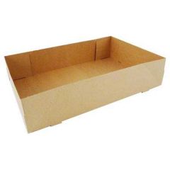 DONUT TRAY 13.5x9x3 KRAFT 250/CS