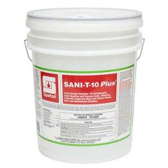 ** SANI-T-10 PLUS SANITIZER DISINFECTANT 5 GALLON