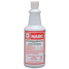 NABC NON-ACID BATHROOM DISINFECTANT CLEANER 12/QT